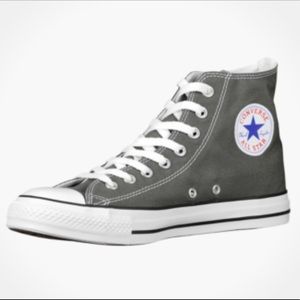 Converse grey high tops